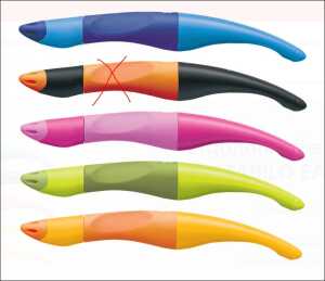 Tintenroller "Easy Original  " Rollerball Rechts-,u. Linkshänder / 0,5 mm Spitze - 16er Display