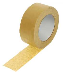 Paketband  Papier- Klebeband / Naturkautschuk , 50 mm x 50 m - braun