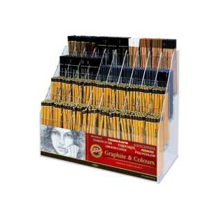 Künstler- Set   Acryl- Aufsteller /  Display  gefüllt mit  924 Künstlerstiften