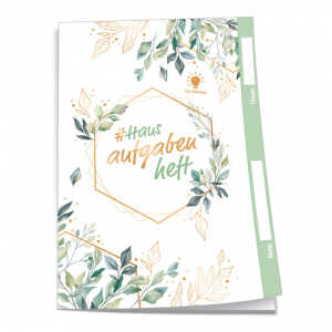 Hausaufgabenheft  "Für Schlaue " verschiedene Motive, sortiert