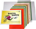 Bastelmappe  A3 -  20 Blatt farbiges Papier / Karton ,...