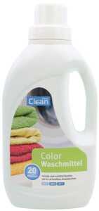 CLEAN Waschmittel Color 1L für 20 Waschladungen
