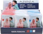 AZOZA Regenponcho für Unterwegs in...