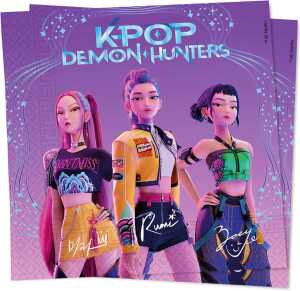 Servietten K-Pop Demon Hunters 33x33cm
