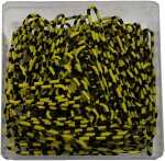 Briefklammern ZEBRA, Gelb-Schwarz,...