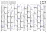 ADINA 2027 XXL Wandkalender A0 119x84cm –...
