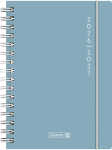 BRUNNEN Schülerkal. A5 PP 1S/1T Plain Blue