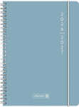 BRUNNEN Schülerkal. A5 PP 2S/1W Plain Blue