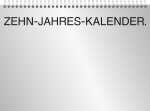 2027 BRUNNEN Jahreskalender A4 10Jahre