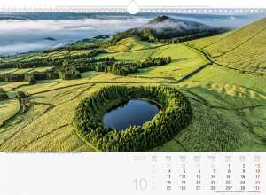 2027 BRUNNEN Bildkalender Faszination Erde 44x31cm