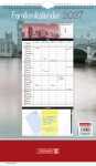 2027 BRUNNEN Familienkalender 25x41,5cm Big City
