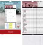 2027 BRUNNEN Familienkalender 25x41,5cm Big City