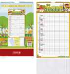 2027 BRUNNEN Familienkalender 25x41,5cm Graphics