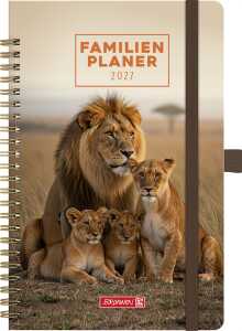 2027 BRUNNEN Familienplaner A5 Lions