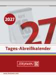 2027 BRUNNEN Tagesabreißkalender 53,6x71mm Nr.2