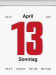 2027 BRUNNEN Tagesabreißkalender 53,6x71mm Nr.2