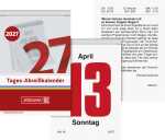 2027 BRUNNEN Tagesabreißkalender 65x98mm Nr.4