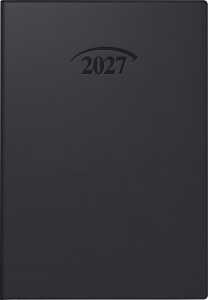 2027 BRUNNEN Taschenkalender7x10cm sw 2S/1W