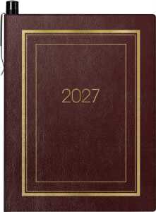 2027 BRUNNEN Taschenkalender7x10cm bo 2S/1W Soft