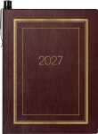 2027 BRUNNEN Taschenkalender7x10cm bo 2S/1W Soft