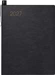 2027 BRUNNEN Taschenkalender7x10cm sw 2S/1WLeder