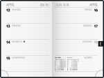 2027 BRUNNEN Taschenkalender8x11cm sw 2S/1WKunst
