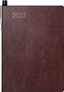 2027 BRUNNEN Taschenkalender8x11cm bo 2S/1WSoft