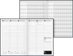 2027 BRUNNEN Buchkalender A4 TimeCenter Balacron