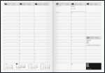 2027 BRUNNEN Buchkalender A4 TimeCenter Balacron