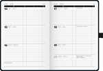 2027 BRUNNEN Buchkalender A5 Kompagnon sw 2S/1W