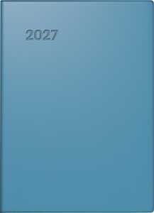 2027 BRUNNEN Taschenkalender10x14cm 2S/1W petrol