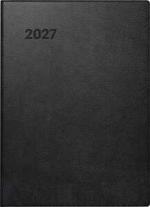 2027 BRUNNEN Taschenkalender 10x14cm sw 2S/1W