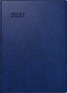 2027 BRUNNEN Taschenkalender 10x14cm d.bl 2S/1W