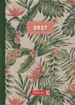2027 BRUNNEN Taschenkalender10x14 2S/1W Tropical