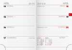 2027 BRUNNEN Taschenkalender10x14 2S/1W Tropical