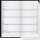 2027 BRUNNEN Faltkalender 8x15cm 2S/1M PVC d.bl