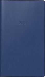 2027 BRUNNEN Taschenkalender 9x15cm d.bl 2S/1M