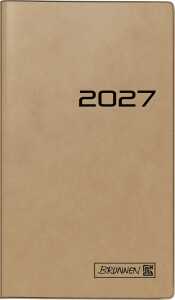 2027 BRUNNEN Taschenkalender9x15cm bn 2S/1M
