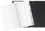 2027 BRUNNEN Taschenkalender 9x15cm sw Leder