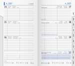 2027 BRUNNEN Taschenkalender9x15cm Einlage lose