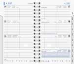 2027 BRUNNEN Taschenkalender9x15cm 2S/1W Einlage