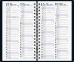 2027 BRUNNEN Taschenkalender9x15cm sw 2S/1W