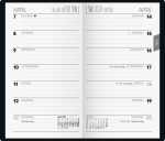 2027 BRUNNEN Taschenkalender9x15cm braun