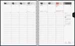 2027 BRUNNEN Buchkalender 21x26cm gr 2S/1W SOFT