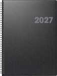 2027 BRUNNEN BuchkalenderA4 2S/1W Wire-O