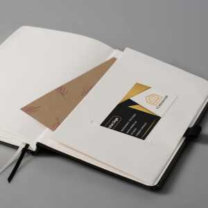2027 BRUNNEN Buchkalender A5 Kompagnon sw 1S/1T