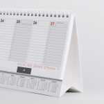 2027 BRUNNEN Querterminbuch30x11cm sw 2S/1W