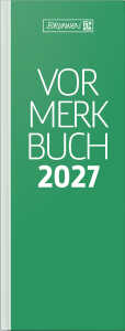 2027 BRUNNEN Vormerkbuch11x30cm gn 1S/1T DB