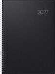 2027 BRUNNEN Buchkalender A4 sw 1S/1T Wire-O