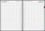 2027 BRUNNEN Buchkalender A4 sw 1S/1T
